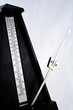 Metronome on White Background