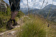 view to the peaks of pirin mountains