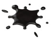 Ink splashes