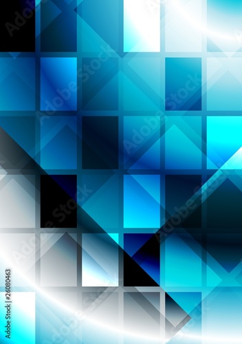 Vector: Vibrant abstraction with squares Vibrant abstraction with squares