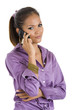 Foto: beautiful woman on the phone beautiful woman on the phone