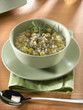 soupe à l'orge et aux pois chiches