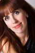 Beautiful red-haired woman Beautiful red-haired woman