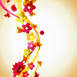 abstract autumn vector background abstract autumn vector background