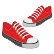 fully editable vector illustration of isolated shoes fully editable vector illustration of isolated shoes