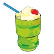 fully editable vector illustration of cocktail fully editable vector illustration of cocktail