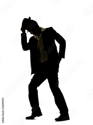 Photo: Young man showing dance moves Young man showing dance moves
