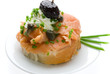 aperitivo de salmon