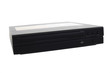 Black DVD Player; isolated on white