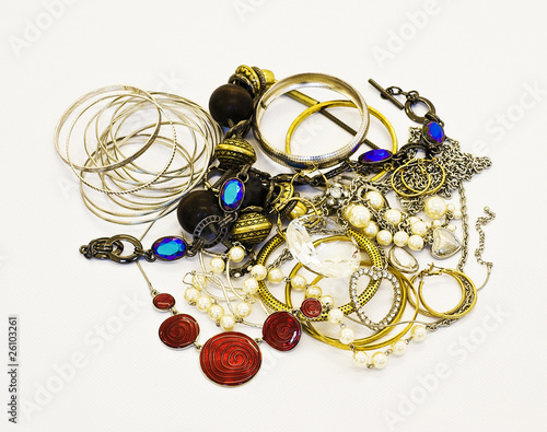 Photo: Pile of jewelry Pile of jewelry