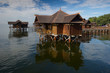 floating hut