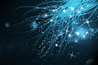 The stars and planets descending on background The stars and planets descending on background