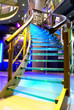 illuminated staircase