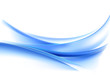 abstract blue wavy business background