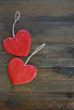 coeurs rouges, esprit chalet
