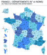 France (Départements 2011 - avec Mayotte)