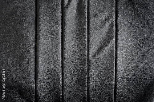 Photo: black leather texture black leather texture