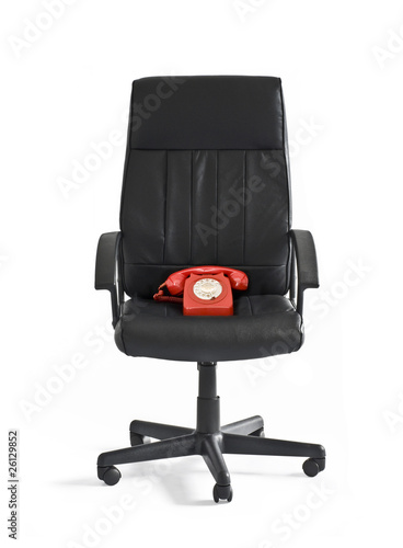 Foto: telephone on chair telephone on chair