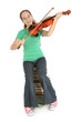 Jeune fille joue du violon Jeune fille joue du violon