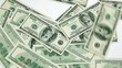 Flying US dollars business background Flying US dollars business background