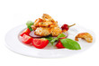 chicken meat and vegetables
