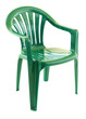 Photo: Green plastic chair Green plastic chair