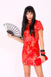 Photo: Traditonal red chinese dress Traditonal red chinese dress