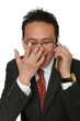 Foto: Manager lacht beim Telefonieren Manager lacht beim Telefonieren