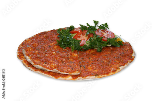 Photo: Lahmacun (Türkische Pizza) Lahmacun (Türkische Pizza)