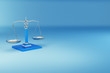 Scale. Symbol of justice