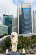 Merlion the symbol of Singapore