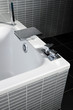 Robinetterie d'une baignoire