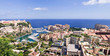 Vue panoramique sur la principauté de Monaco
