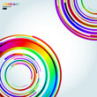 Abstract technology circles Abstract technology circles