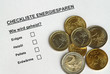 Checkliste Energiesparen V