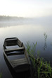 Fog on the lake
