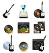 Musical icon set