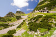 Wendelstein Zahnradbahn Bergbahn klein Gebirge Berg