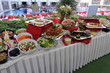 Buffet style food