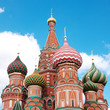 St. Basil's Cathedral in Moscow on red square