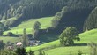Landschaft mit langen Schatten