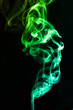 abstract wave smoke