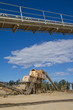 carriere et tapis transport de materiaux