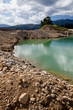 Photo: Etang de gisement de carrière alluvionnaire Etang de gisement de carrière alluvionnaire