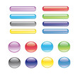 Set of colorful website icons/buttons Set of colorful website icons/buttons