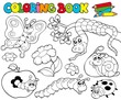 Coloring book with small animals 1