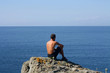 Looking at the sea