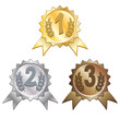 Three medals