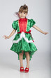 Adorable little girl on Saint Patrick's Day
