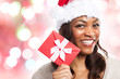 Christmas woman
